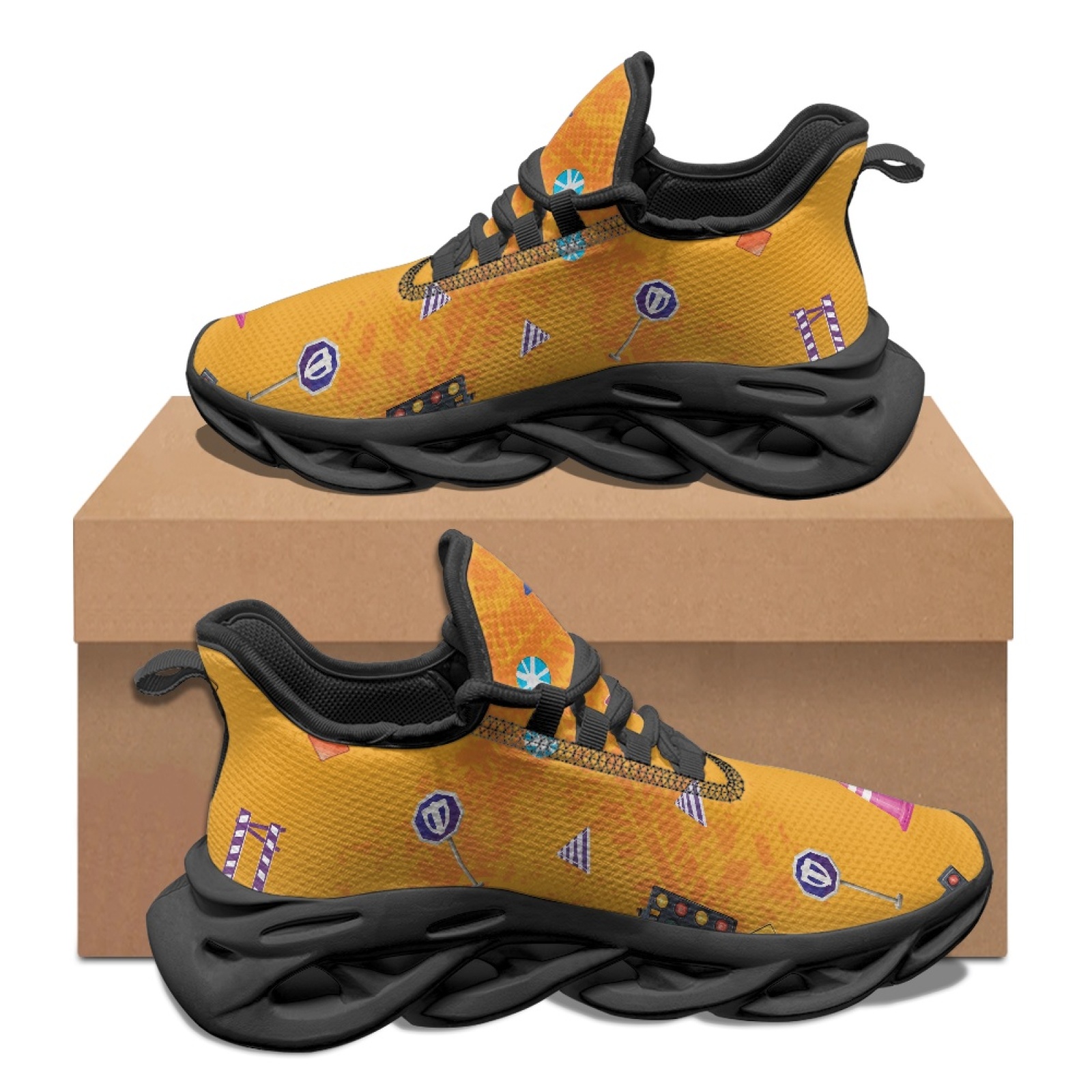 Lightweight Road Running Shoes - PENSTROLL Sepatu Sneakers Fashion Pria Ringan
