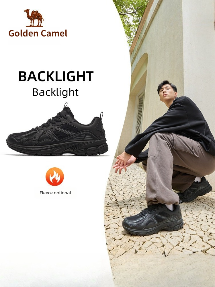 Reflective Night Running Shoes - Golden Camel Sepatu Lari Desainer Baru