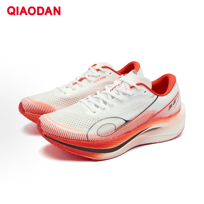 Carbon Plate Marathon Racing Shoes - QIAODAN WIND 3PRO Sepatu Lari Maraton