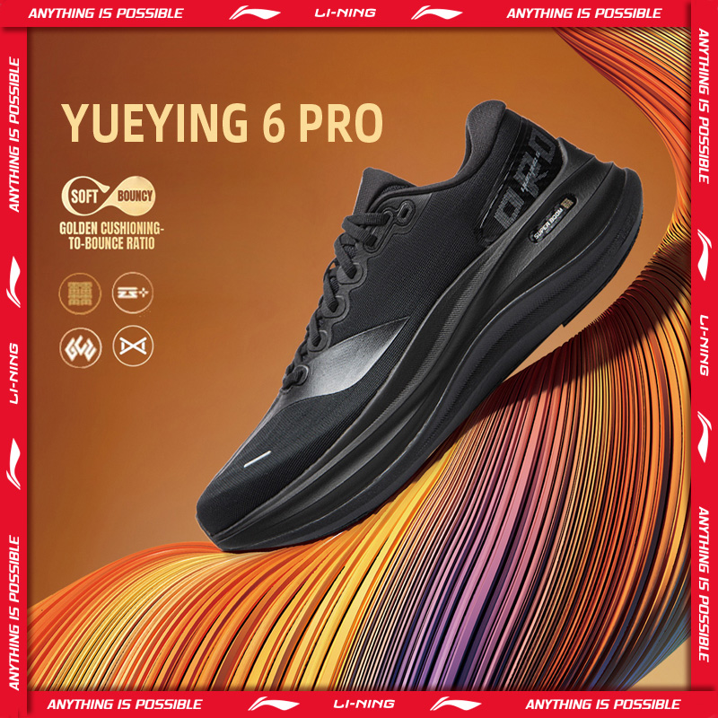 Li-Ning Sepatu Lari Bantalan O - Reflective Night Running Shoes ulasan dan harga