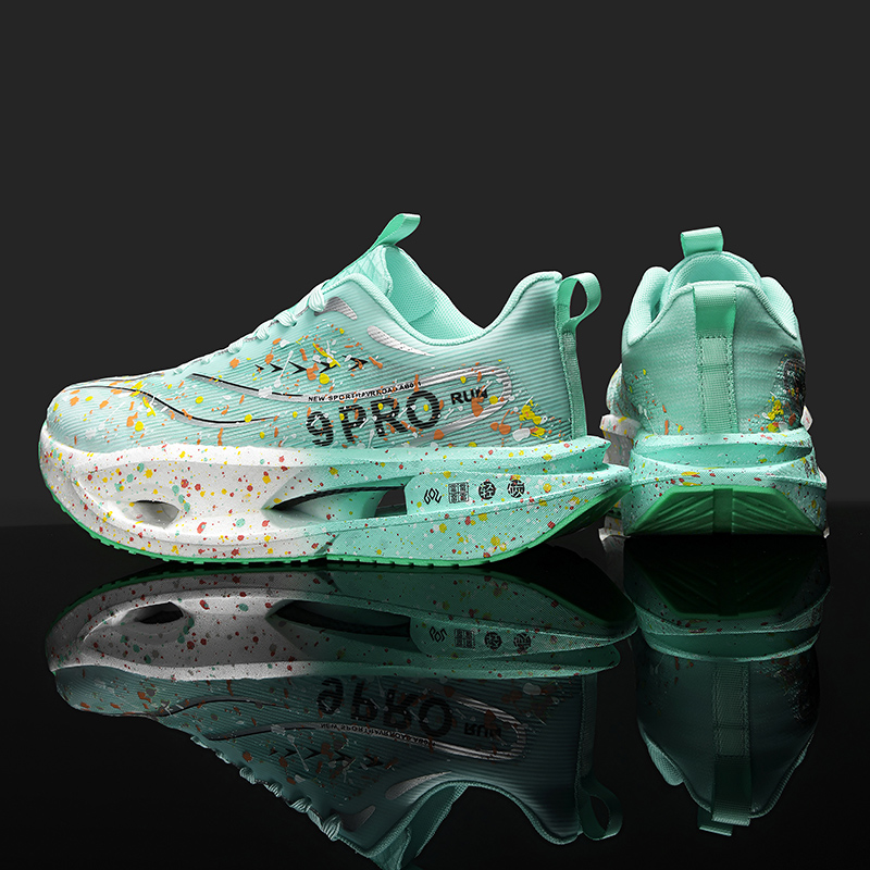 Sepatu Lari Pria dengan Bantal - Reflective Night Running Shoes ulasan dan harga