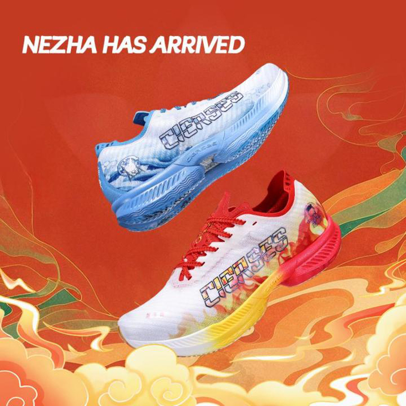 CIERSES NEZHA Marathon Sepatu  - Reflective Night Running Shoes ulasan dan harga