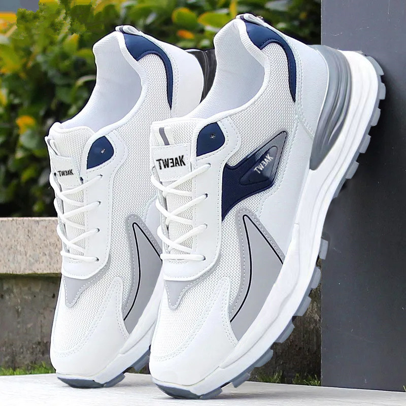 Sepatu Pria Fashion Sepatu Jar - Breathable Mesh Athletic Shoes ulasan dan harga