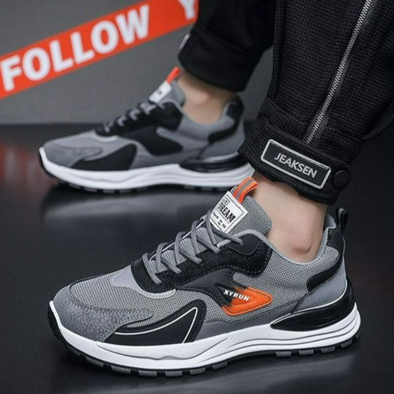 Sepatu Pria Fashion Sepatu Jar - Breathable Mesh Athletic Shoes ulasan dan harga