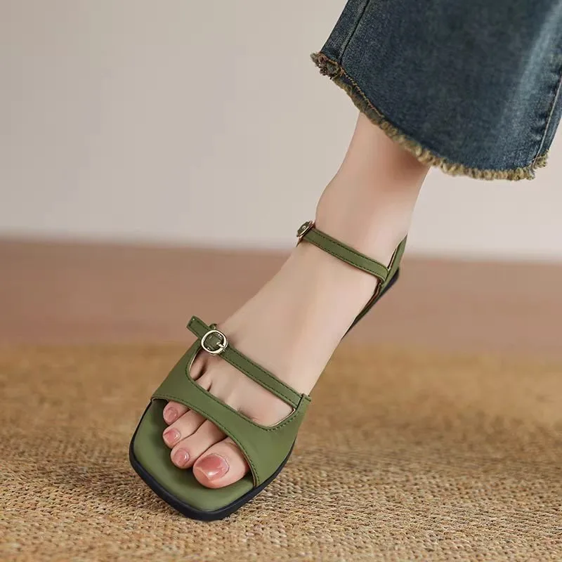 Sandal Wanita Tali Terbuka Gay - Sandals ulasan dan harga